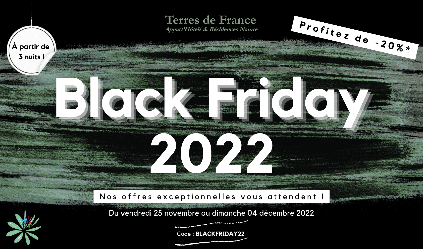 Black Friday 2022 au Domaine du Palais de Saint-Lizier